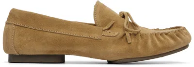 Apc Beige 'les Souples' Loafers In Brown