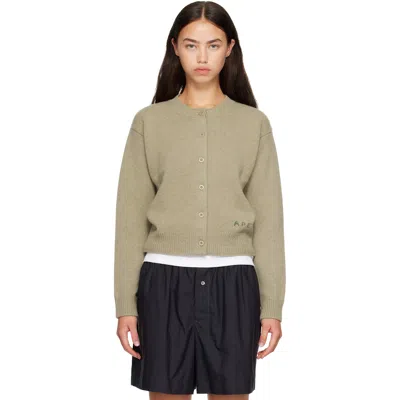 A.p.c. Beige Lila Cardigan