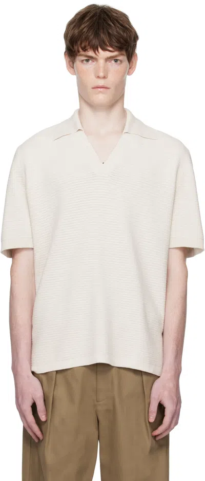 Apc Beige Livio Polo In Gold