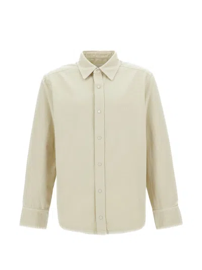 A.p.c. Beige Organic Recycled Cotton Jacket In Neutral