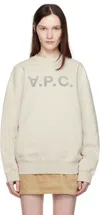 Apc Extra-large Grand Vpc Sweatshirt In Aae Mastic
