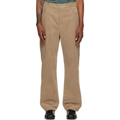 A.p.c. Beige Solal Trousers In Neutral
