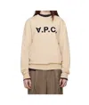 Apc Standard Grand Vpc Sweatshirt In Nude