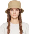 Apc Beige Thais Bucket Hat In Bag Sand