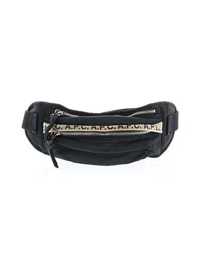 Pre-owned A.p.c. Belt Bag In Black