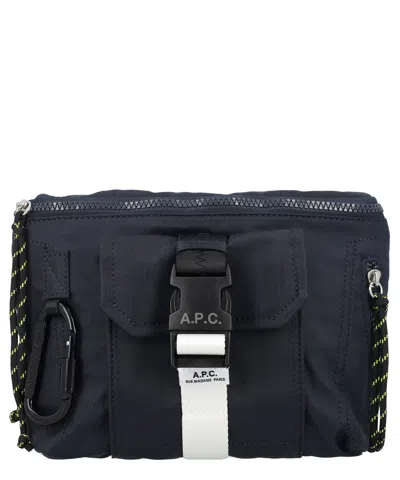 Apc Belt Bag In Blue