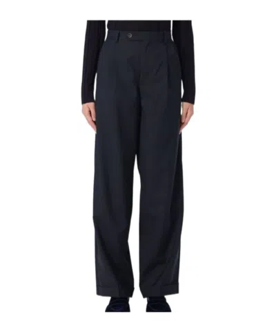 Apc Pants A.p.c. Woman Color Blue In Blau