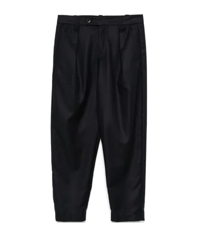 Apc Belt-loop Casual Pants In Black