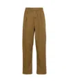 Apc Belt-loop Casual Pants In Brown