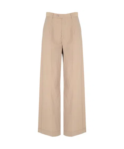 Apc Belt-loop Casual Pants In Nude