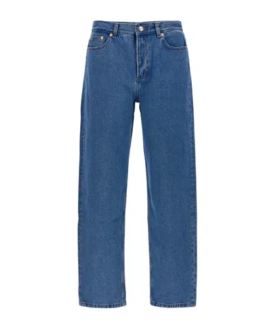 Apc A.p.c. Relaxed Jeans In Blue