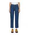 Apc Belt-loop Jeans In Blue