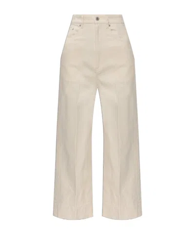 A.p.c. Belt Loop Jeans In White