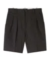 A.p.c. Belt Loop Shorts In Brown