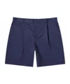 Apc Belt Loop Shorts In Blue