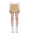 Apc Belt Loop Skirt In Nude