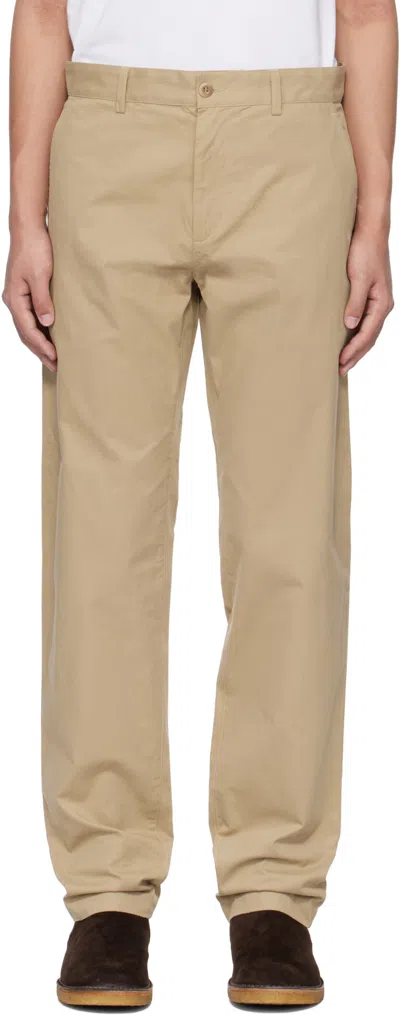 Apc Beige Constantin Trousers
