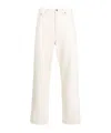 Apc Belt Ring Jeans In White