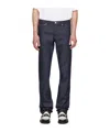A.p.c. Belt-strap Jeans In Black