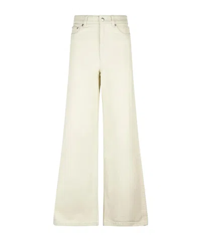 A.p.c. Belt-loop Jeans In White