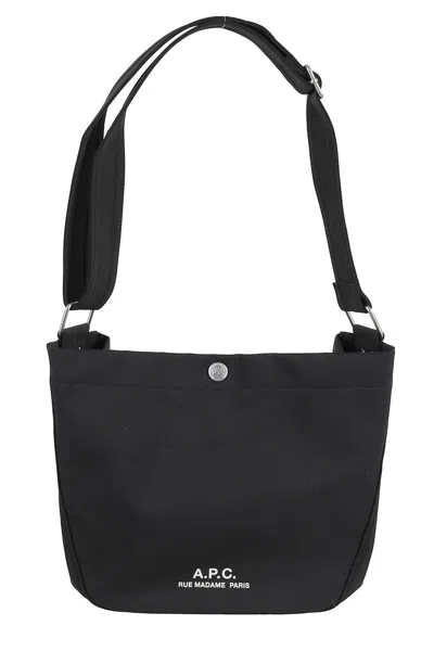 A.p.c. Besace Journal Small In Black