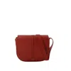 APC BETTY CROSSBODY - LEATHER - SMOKED RED