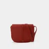 APC STYLISH CROSSBODY BAG FOR WOMEN IN RICH RED COLOR