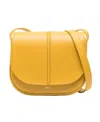 Apc Betty Logo-lettering Shoulder Bag In Yellow