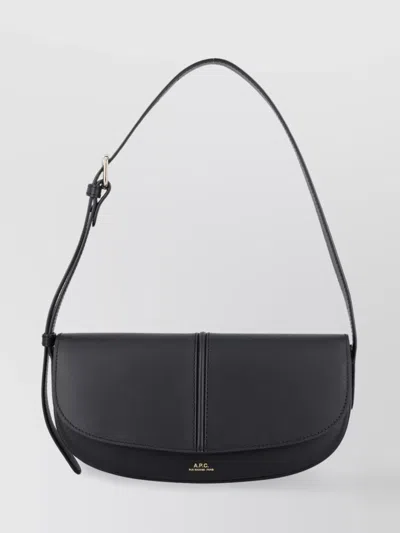 APC BETTY SHOULDER BAG GOLD TRIM