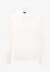 Apc Bianca Long-sleeved Shirt In White