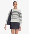 Apc Cream Wool Billie Sweater In Ecru