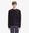 Apc A.p.c. Sweaters In Black