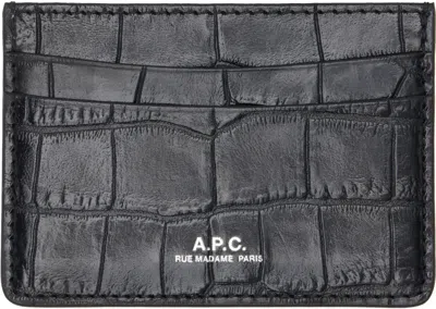 Apc Black André Card Holder