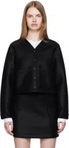 Apc Black Aurelie Jacket In Black