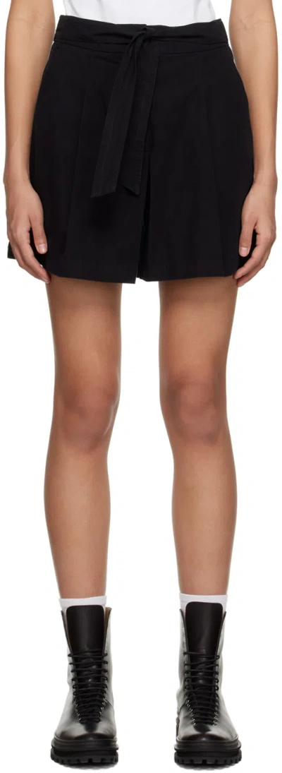 Apc Black Camberra Shorts In Lzz Black