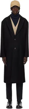 Apc Black Charles Coat In Lzz Black