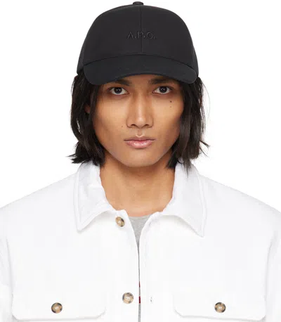 Apc Black Charlie Cap In Lzz Black
