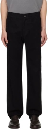 Apc Black Chuck Trousers In Lzz Black
