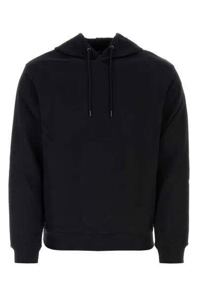 Apc A.p.c. Black Cotton Sweatshirt