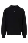 Apc A.p.c. Sweatshirt With Micro Logo In Noirblanc