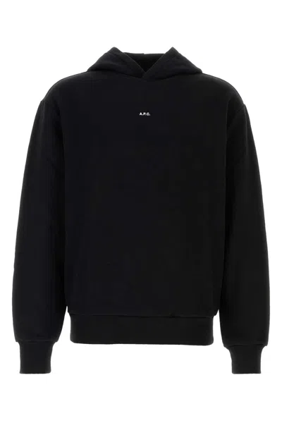 APC BLACK COTTON SWEATSHIRT
