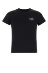 A.p.c. A. P.c. Standard Regular Fit T-shirt In Black
