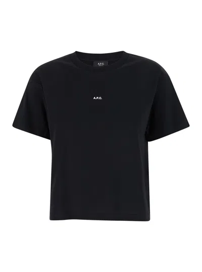 APC BLACK COTTON T-SHIRT