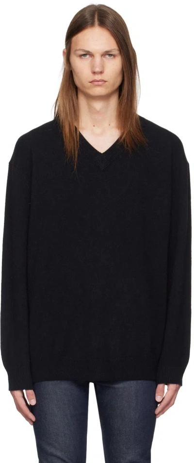 Apc Black Dany Sweater In Lzz Black