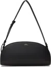 Apc A.p.c. Sac Demi-lune Shoulder Bag In Lzz Black