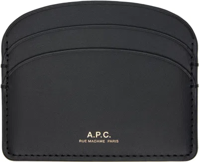 APC BLACK DEMI-LUNE CARD HOLDER