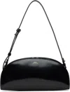 Apc Small Demi-lune Shoulder Bag In Black