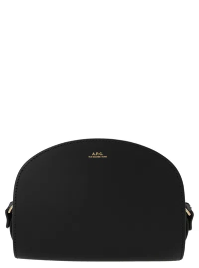 APC BLACK DEMIE LUNE CROSSBODY BAG