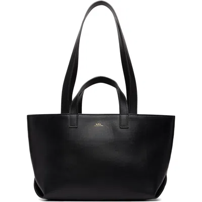 A.p.c. Black Drummer Small Tote