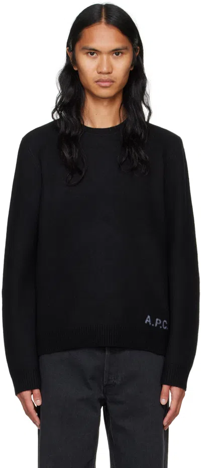 APC BLACK EDWARD SWEATER